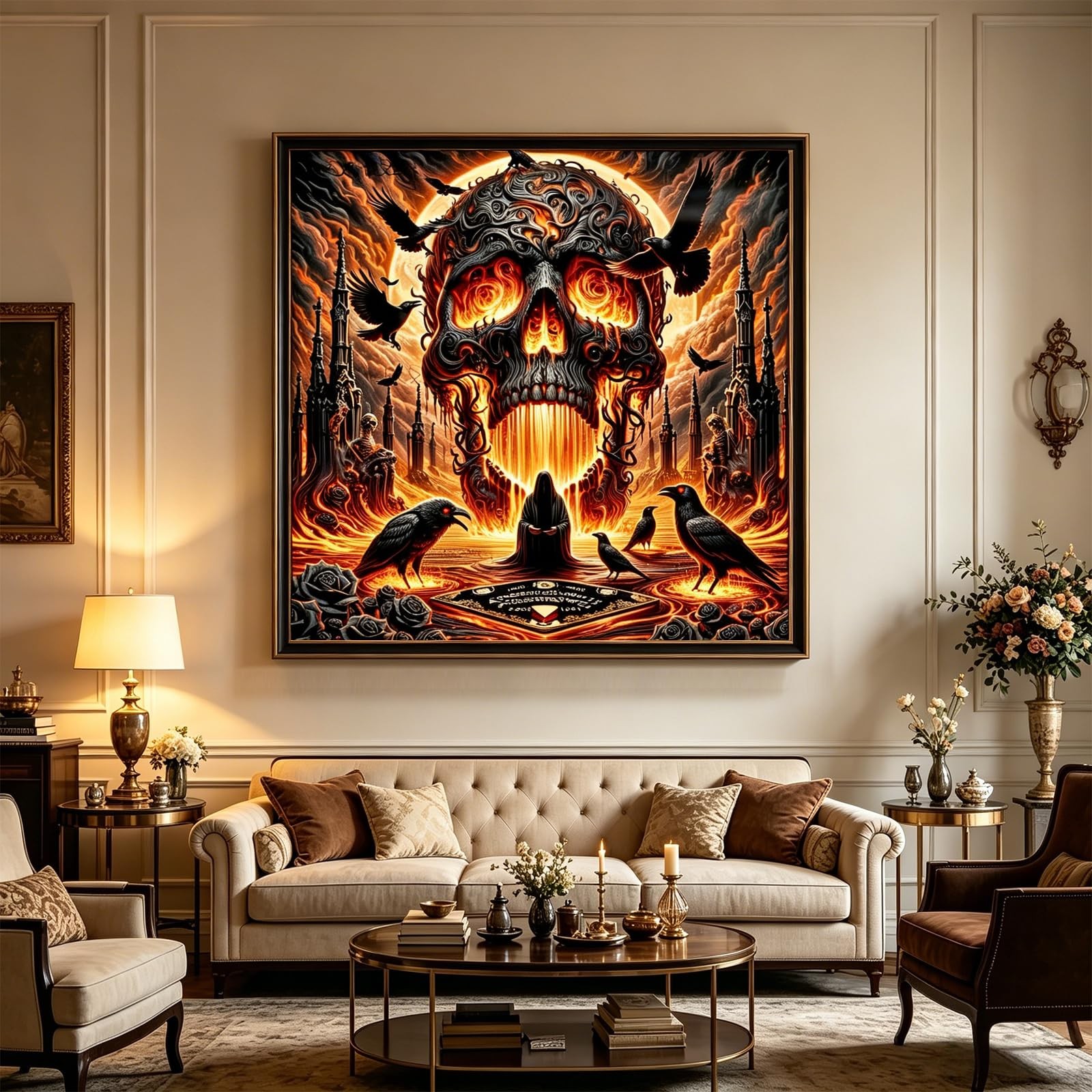 Diamond Art Kits for Adults,Diamond Paintings Kits for Beginners,5D DIY Full Dri