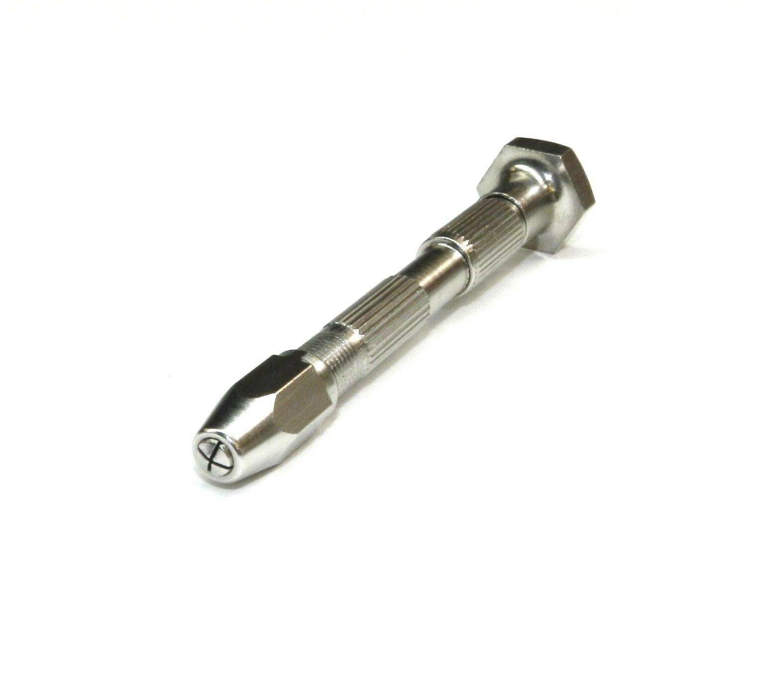 Pin Vise Swivel Head 2 Chuck 4 Sizes Hand Drill Tool Capacity Range 0-1/8″