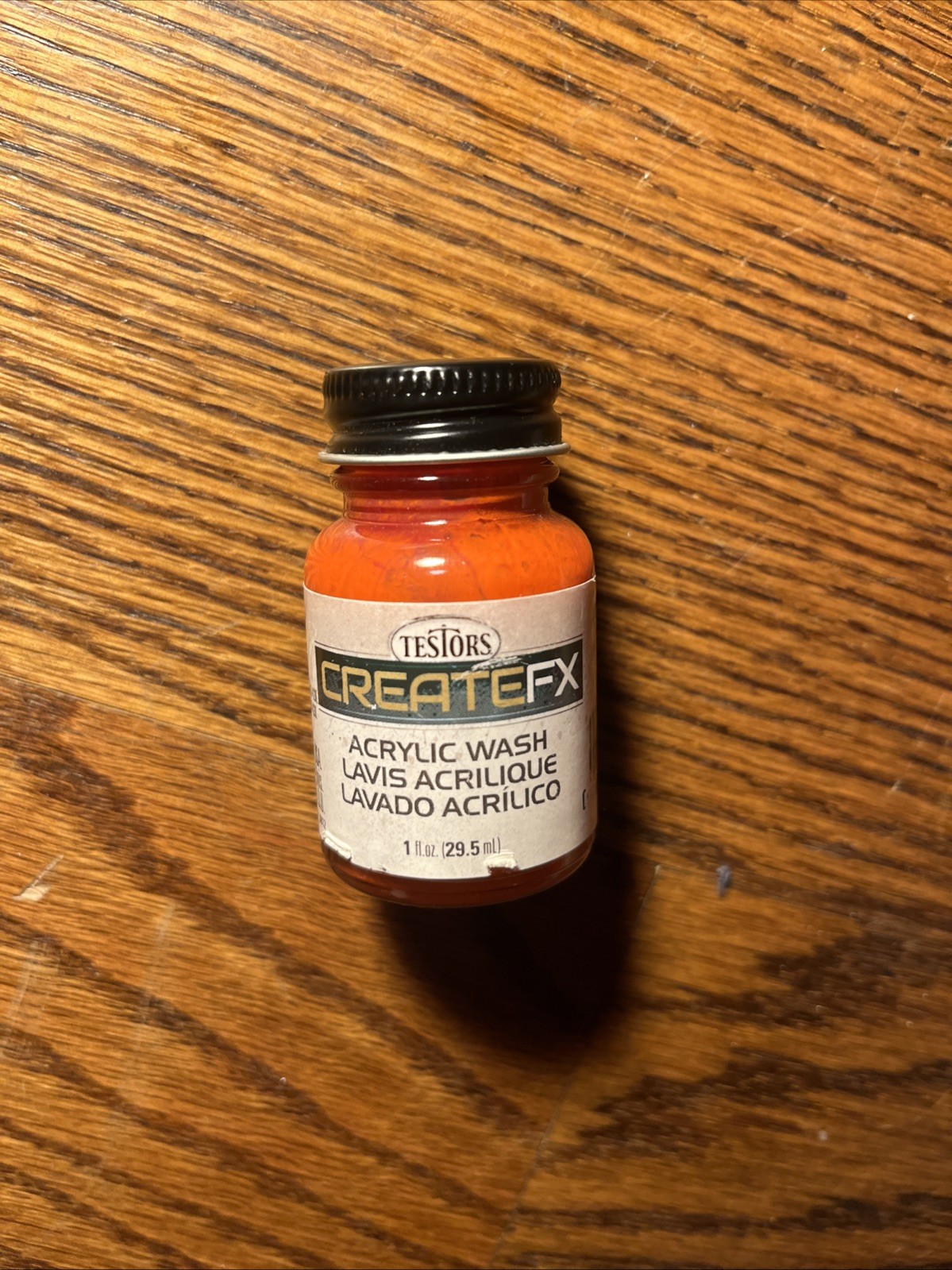 Testors Barn Red Wash – 1 oz Bottle – Hobby and Model Acrylic Wash – #79402 New