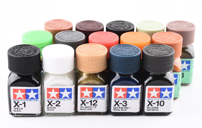 Tamiya Color Enamel Paint Gloss 80001-80034 X-1 to XF-34 (10ml) multiple choice