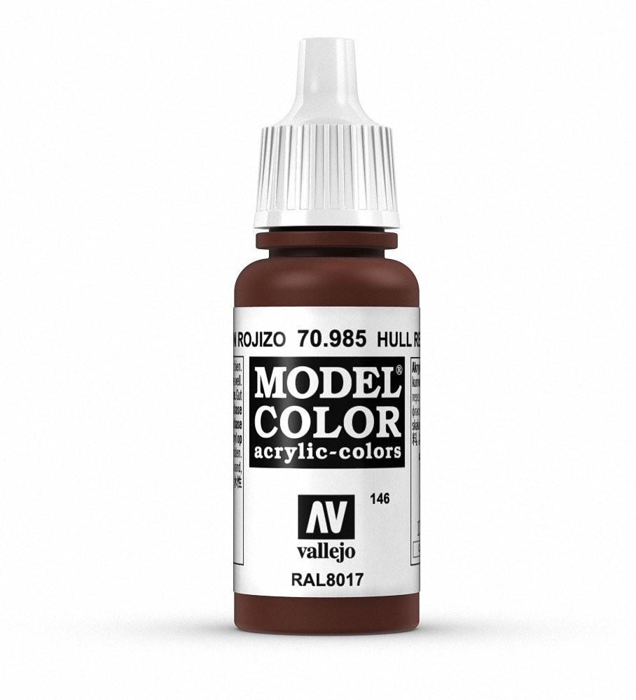 Model Color: Matt: Hull Red (18ml) – Vallejo