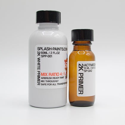 Splash Paints SPP-001 2K White Primer 60ml/2oz.