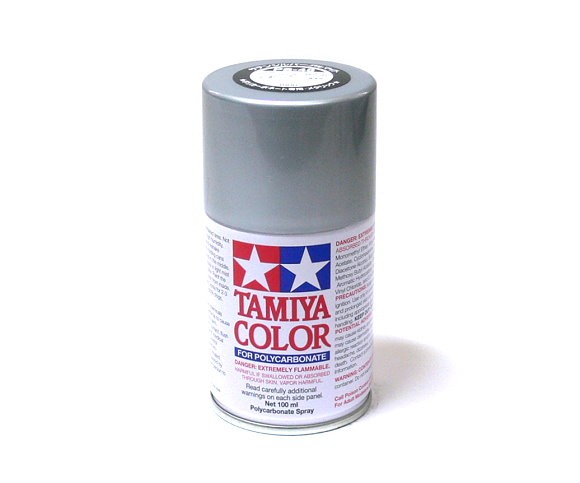 TAMIYA Model Color PS-48 Semi-Gloss Silver Net 100ml for Polycarbonate 86048