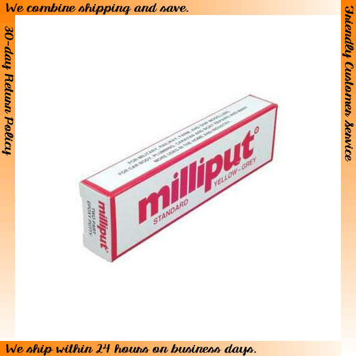 Milliput Standard Yellow-Grey Putty (Two Part Epoxy Putty, 113.4g)