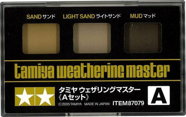 Tamiya Weathering Master Set A B C D E F G H Model Kit Made in Japan