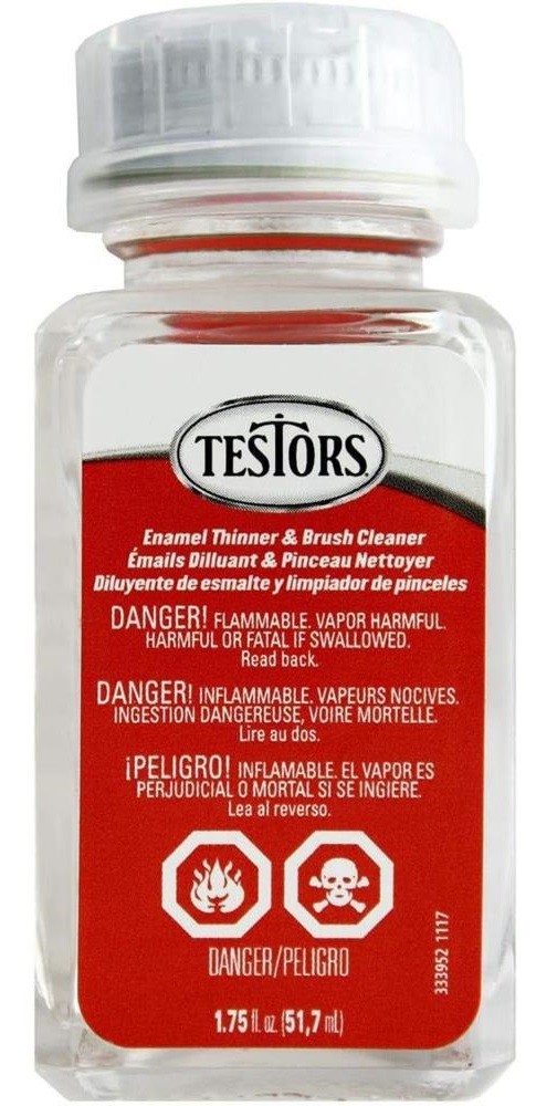 Testors 1156XT Paint Thinner & Brush Cleaner 1.75oz