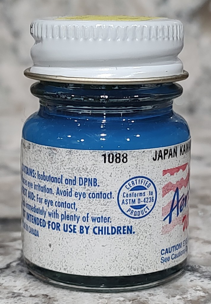 AEROMASTER – WARBIRD COLORS – .5 oz ACRYLIC PAINT – JAPAN KAWANISHI GREEN
