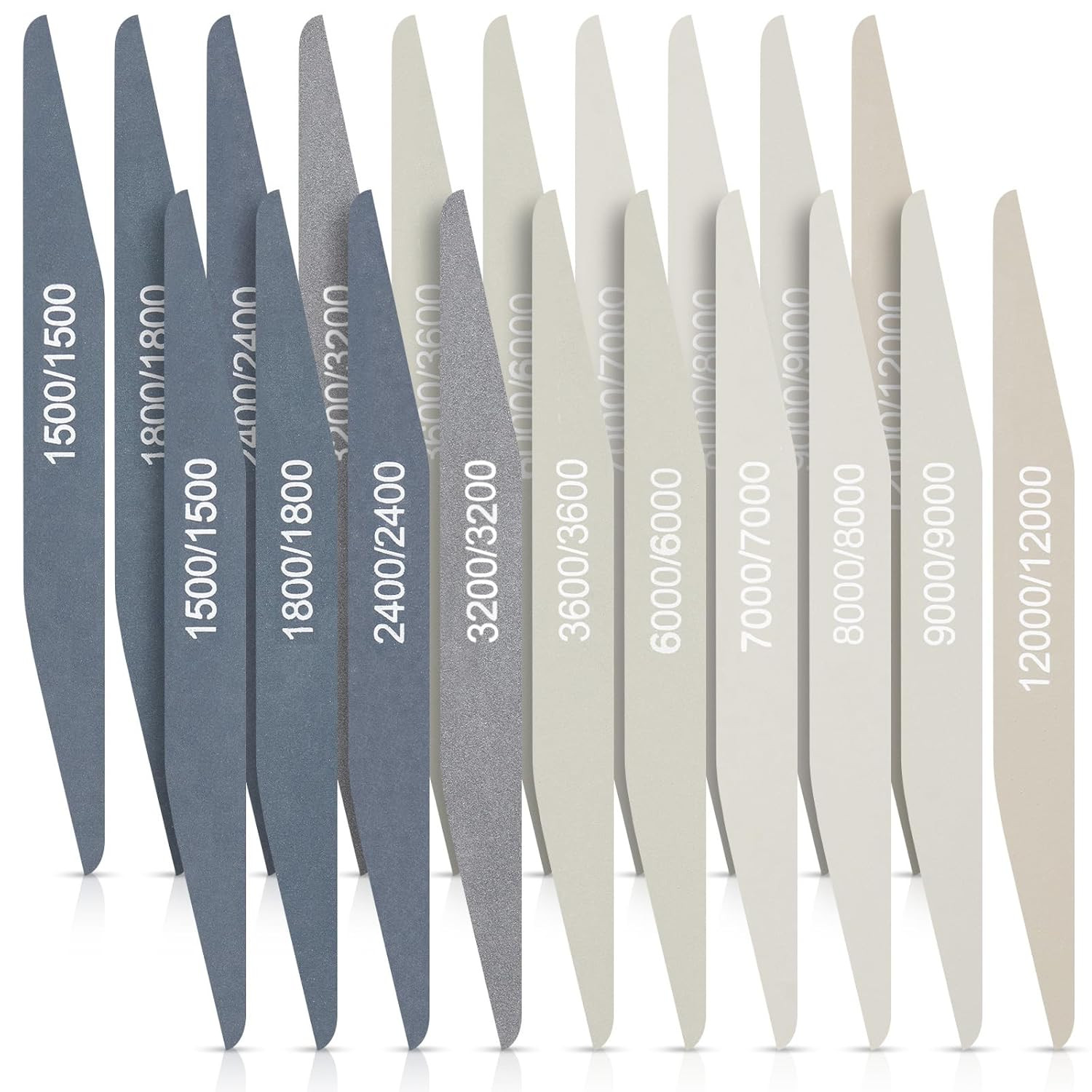 20 Pcs Sanding Sticks for Plastic Models Polishing Sticks Assorted Metal and Woo