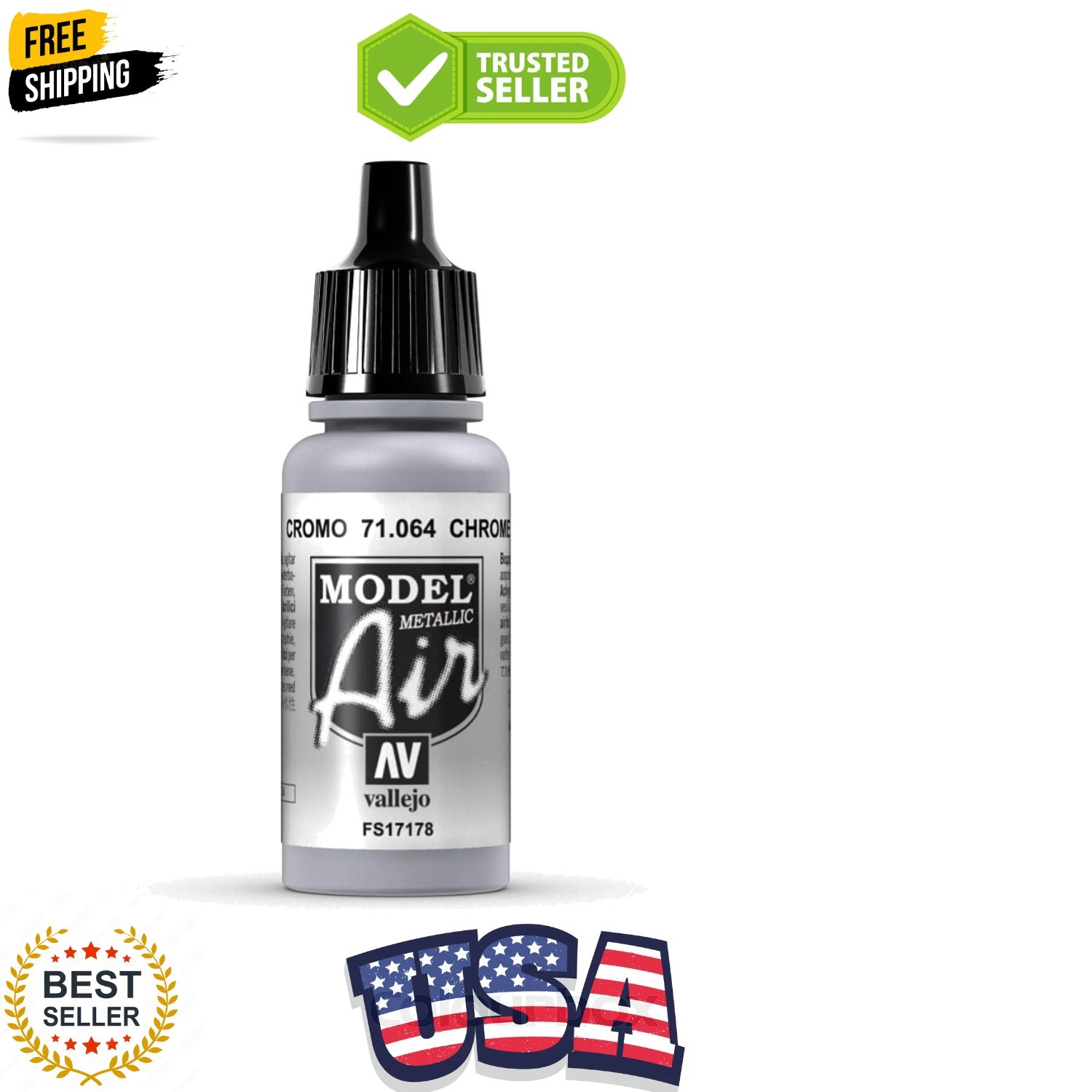 Chrome Paint, 17ml