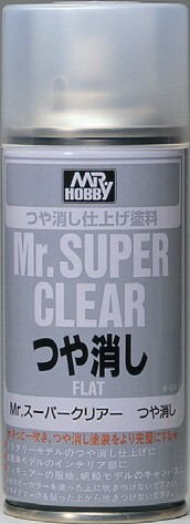 Gunze B514 Mr. Super Clear Flat 5-2/3 oz. Spray