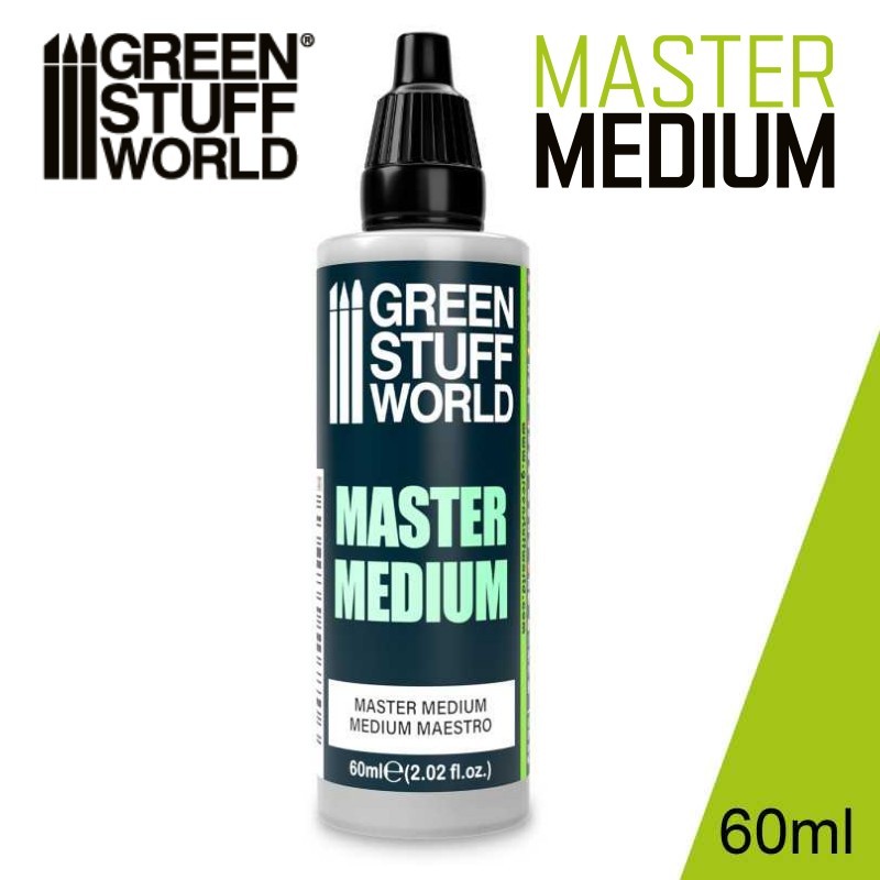 Green Stuff World: MASTER MEDIUM – 60ml – Glaze & Pigment Medium