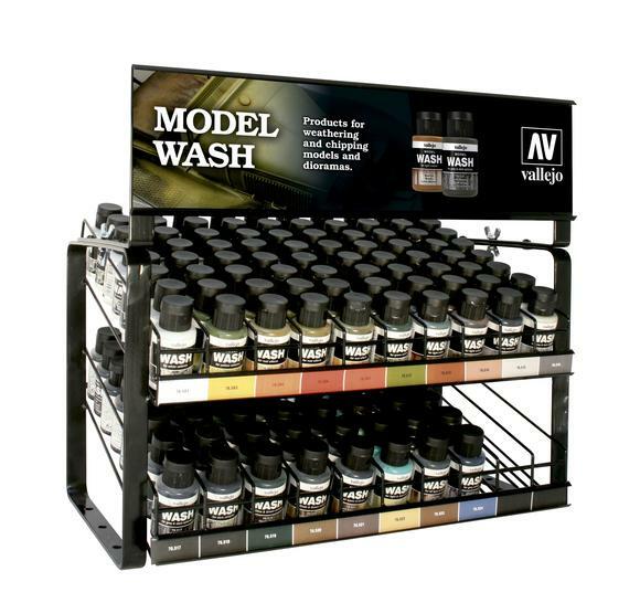 VALLEJO MODEL WASH 35ml 76501 – 76524 Full Range!