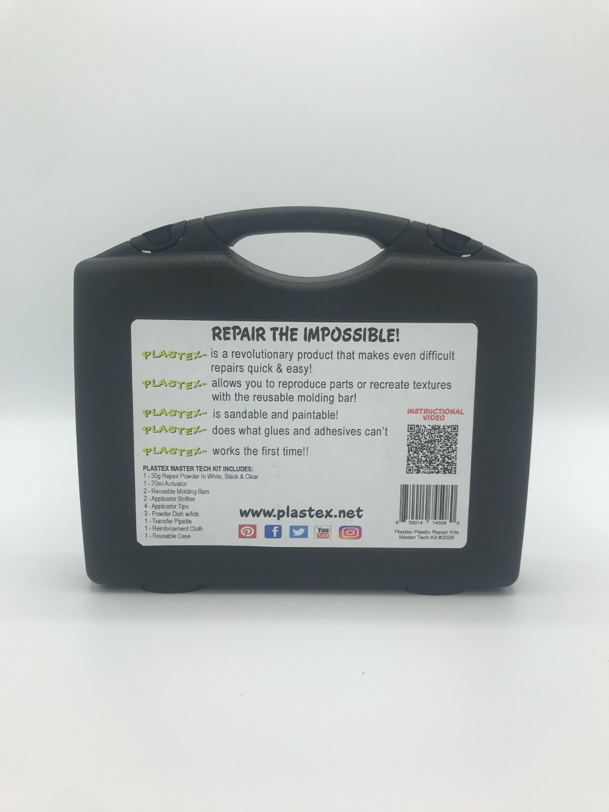 Easily Glue, Repair or Remake Broken Plastic – Plastic & Fiberglass Repair Kit