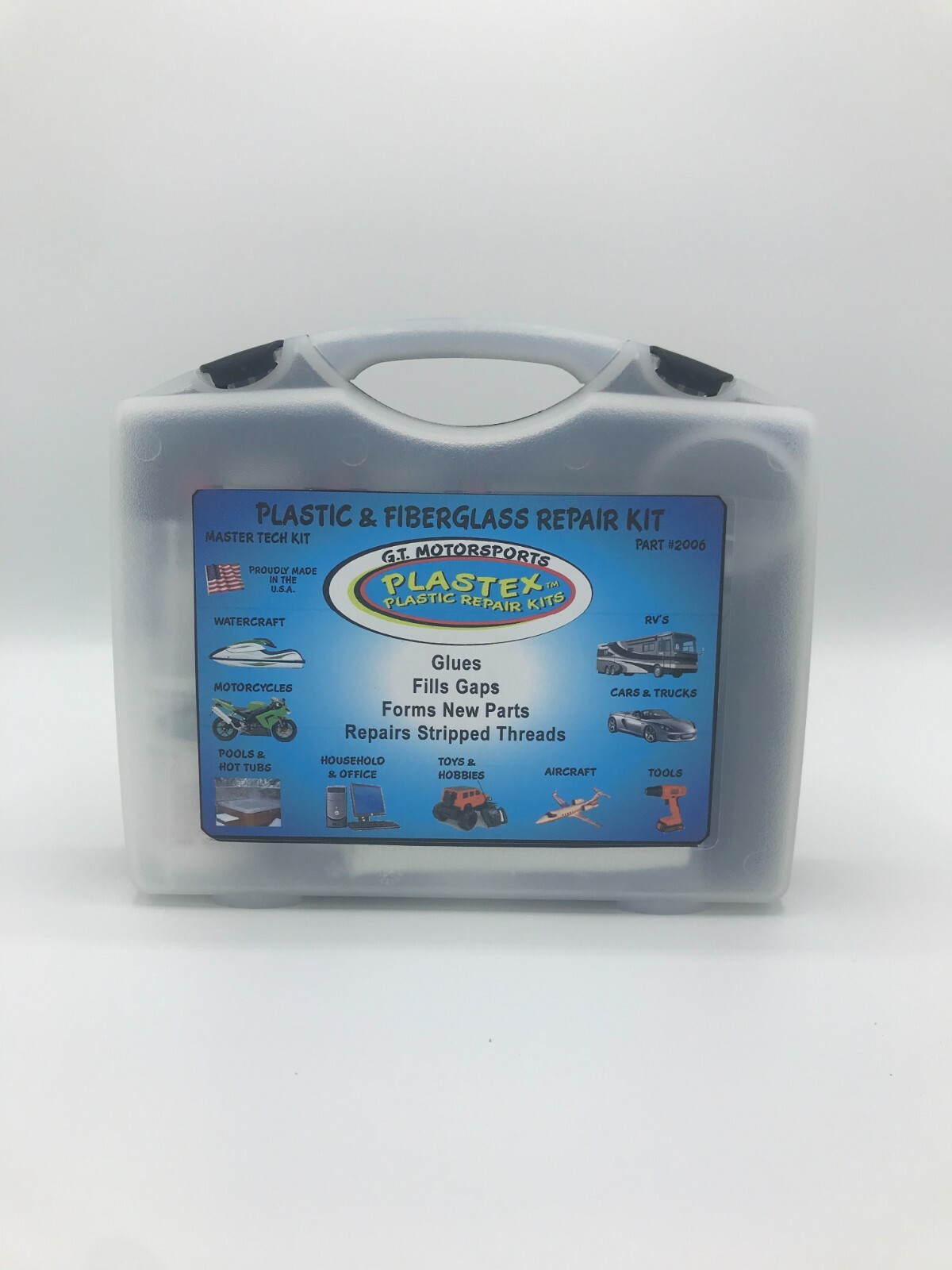 Easily Glue, Repair or Remake Broken Plastic – Plastic & Fiberglass Repair Kit