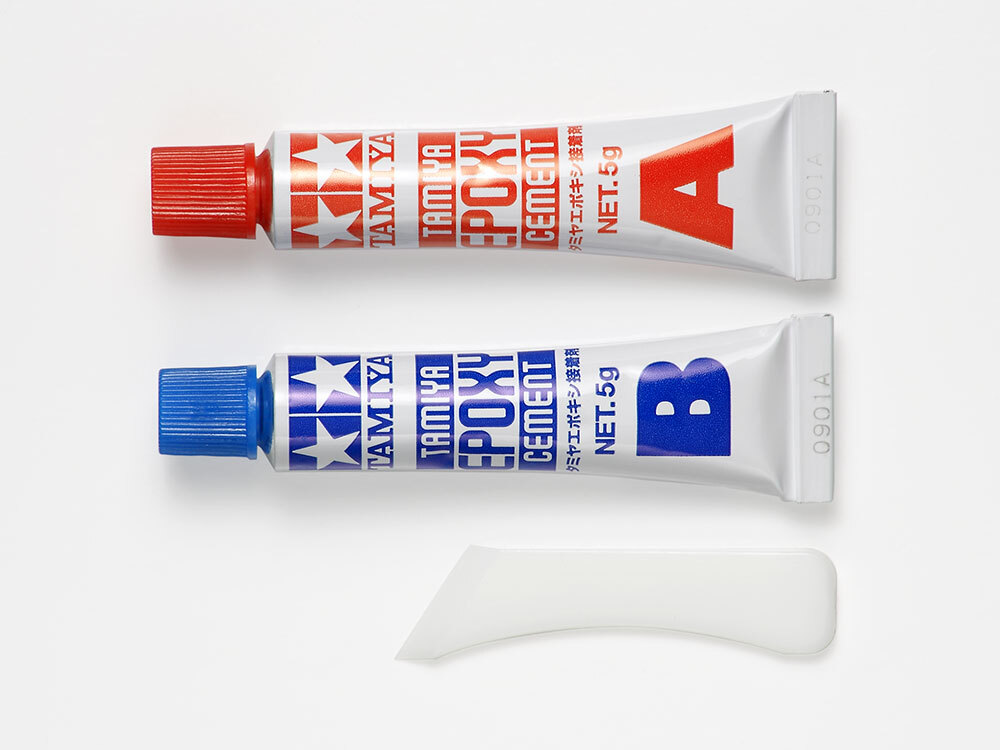 Tamiya 87100 Epoxy Cement (5g) – Instant Glue For Plastic Model Kits