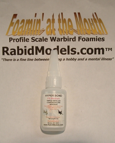 PACKAGE DEAL – TWO 1 oz bottles Foam-Safe CA + FOAM TAC! Fix almost anything!
