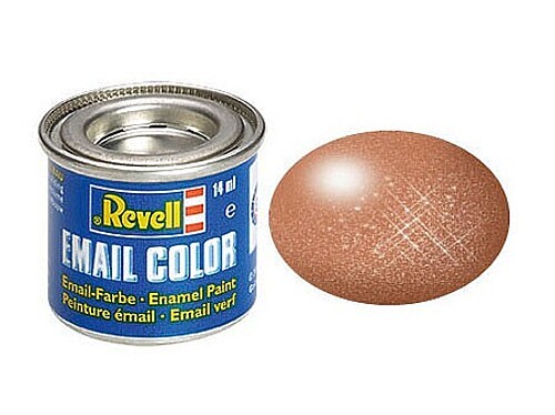 Revell-Germany 14ml. Enamel Copper Metallic Tinlets – Hobby and Model Enamel