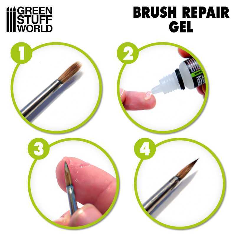 Green Stuff World: Brush Repair Gel – Paint brush restorer