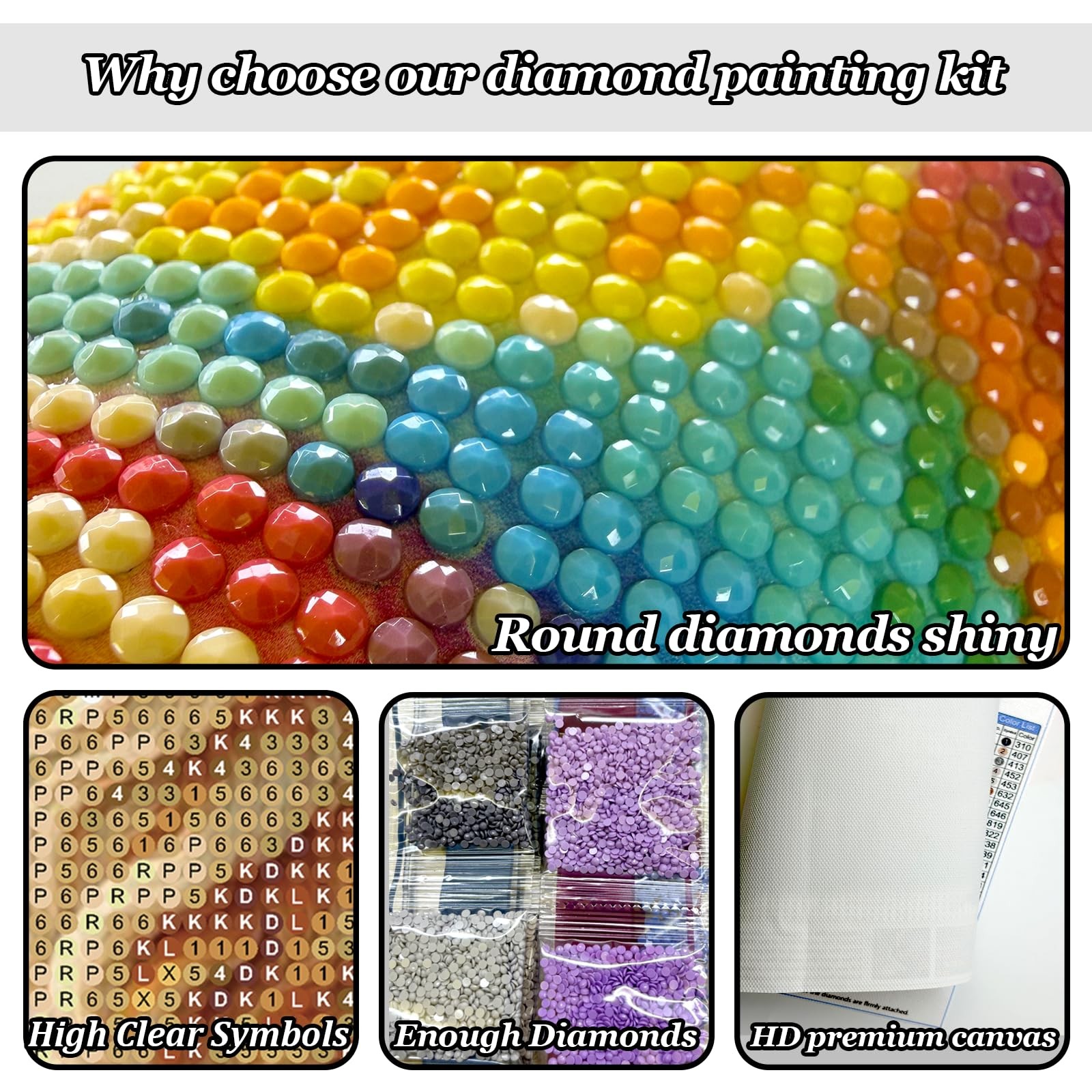 Dog Diamond Painting Kits for Adults, 5D Autumn Diamond Painting Kits for Beginn