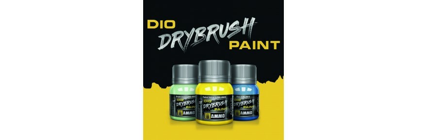 MIG Jimenez AMMO Dry Brush Paints Multiple Colors