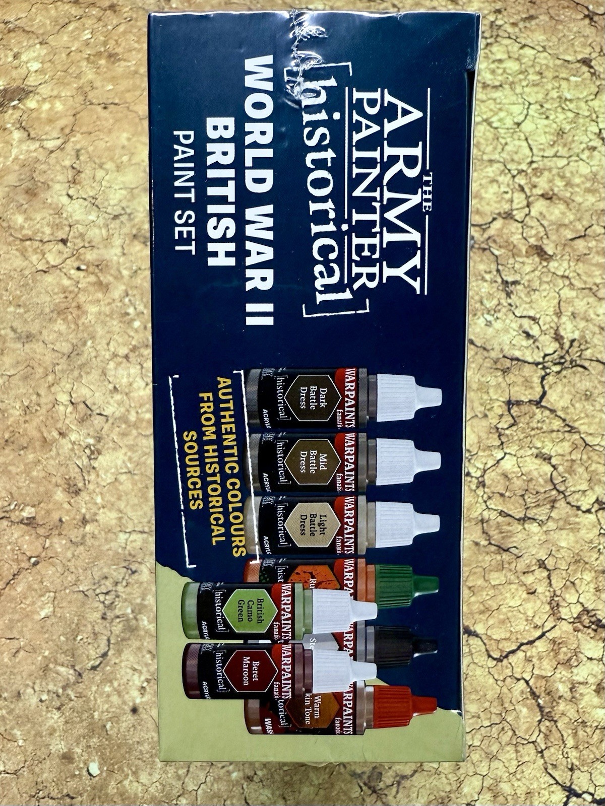 Army Painter WWII British Paint Set 20 Warpaints Fanatic WP8084 Historical NIB