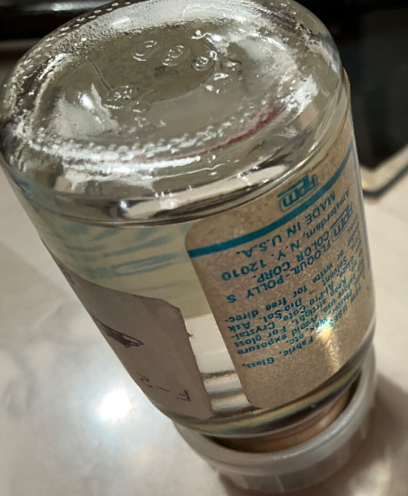 VINTAGE FLOQUIL FLO-PAQUE RETARDER ALL PURPOSE SURFACE NOS CLEAR