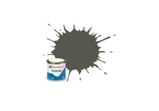 Humbrol 14ml Bronze Green Matt Enamel Paint