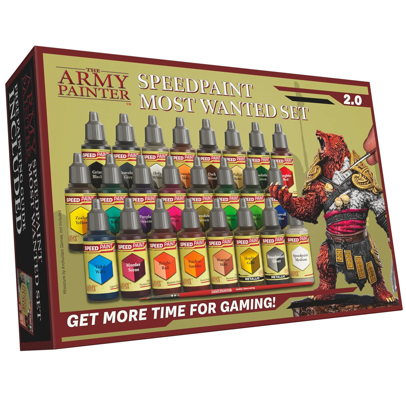 , Speedpaint 2.0, Most Wanted Paint Set, 24 x 18ml Speedpaints incl. 2 metall…