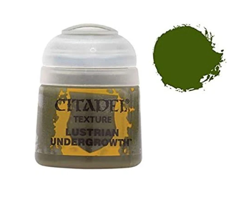 Warhammer Citadel Texture LUSTRIAN UNDERGROWTH 12 ml Rare sealed new paint OOP