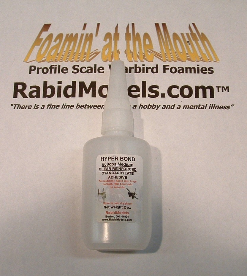 “FLEX” HP500 HYPERBOND CA SUPER GLUE – 2 oz MEDIUM Cyanoacrylate -w/Pin Cap