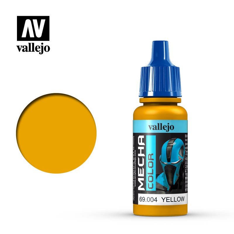 Vallejo Mecha Color 69.004 Yellow 17ml Bottle