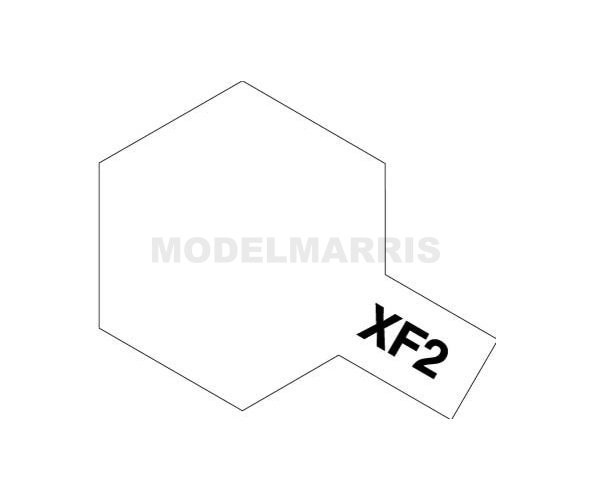 TAMIYA XF-2 Acrylic Color Flat White 10ml