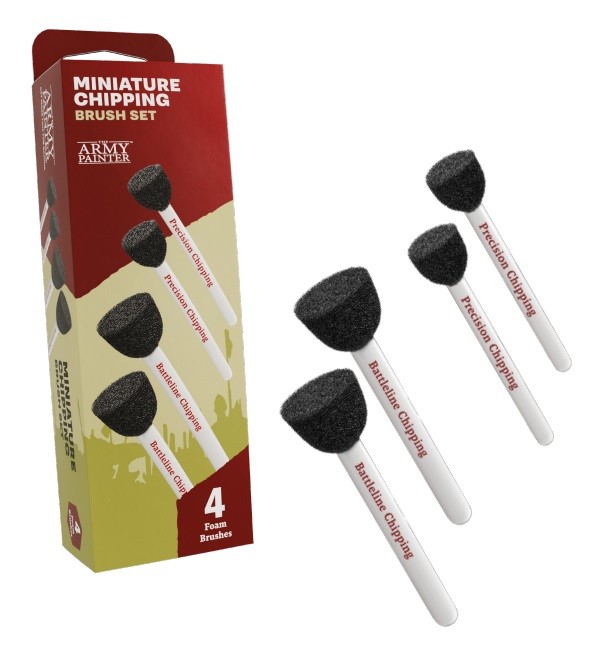Miniature Chipping Brush Set by The Army Painter