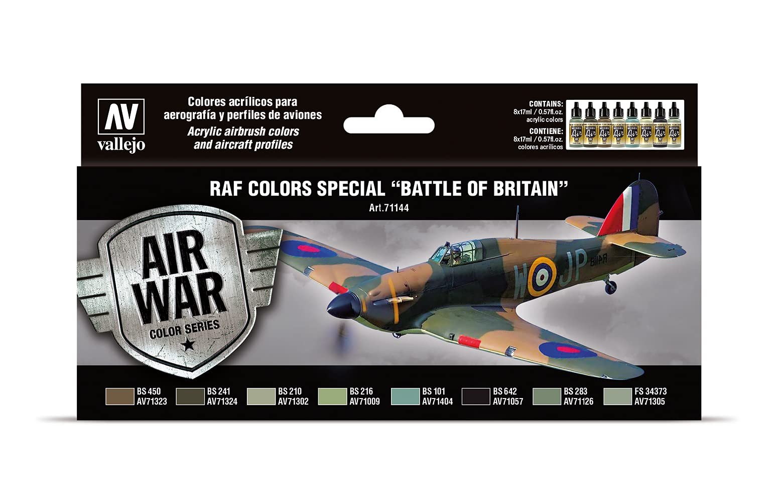 RAF Colors Special Battle of Britain ‘Air War Color Series’ Model Paint Kit, …