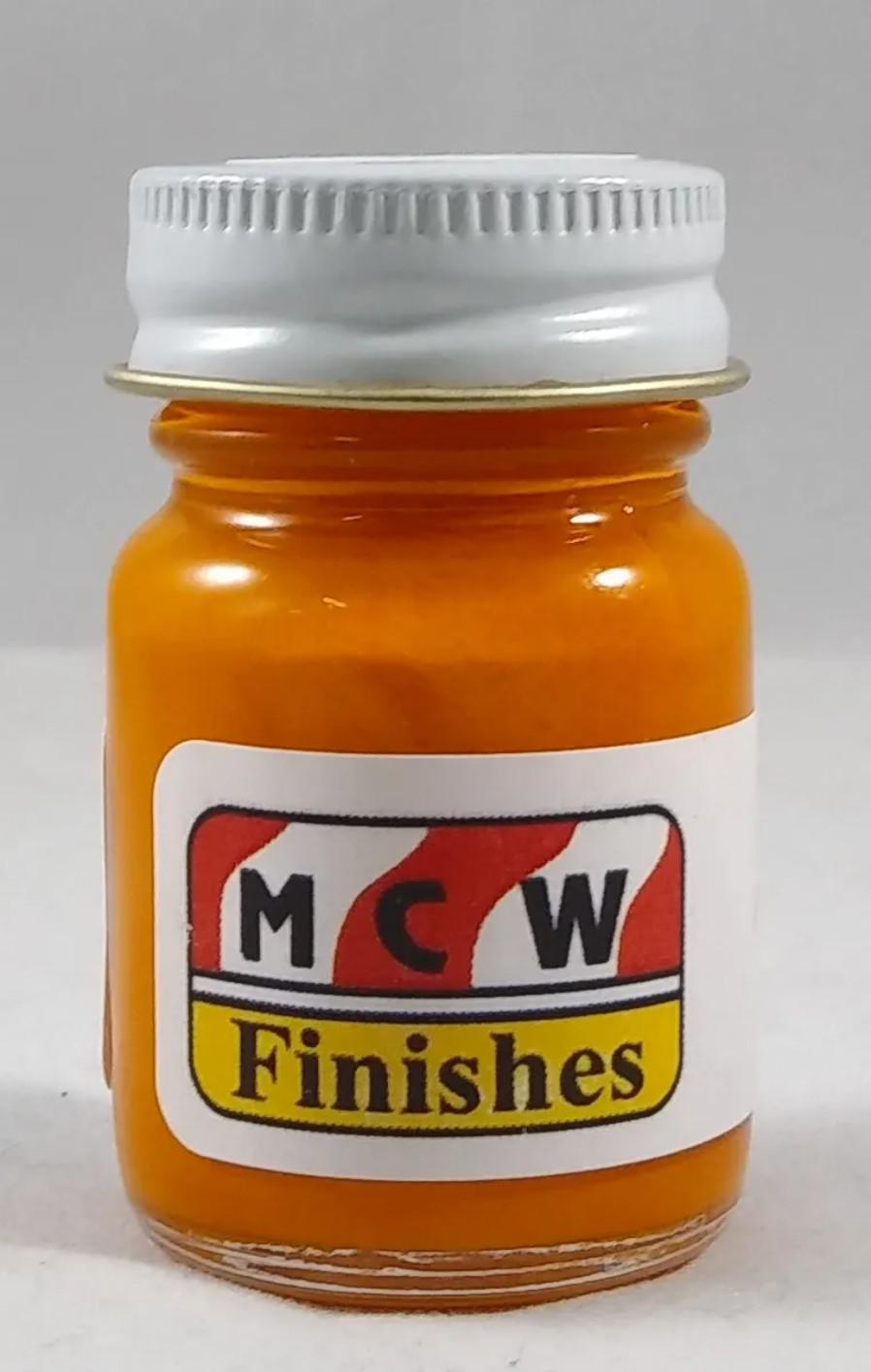 MCW Finishes 1407E Race Hemi Engine Orange Enamel Model Paint for Auto