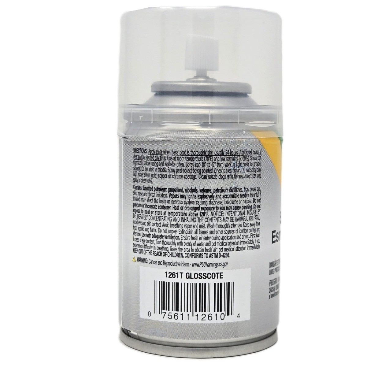 Testors Glosscote Clear Spray Lacquer 1261
