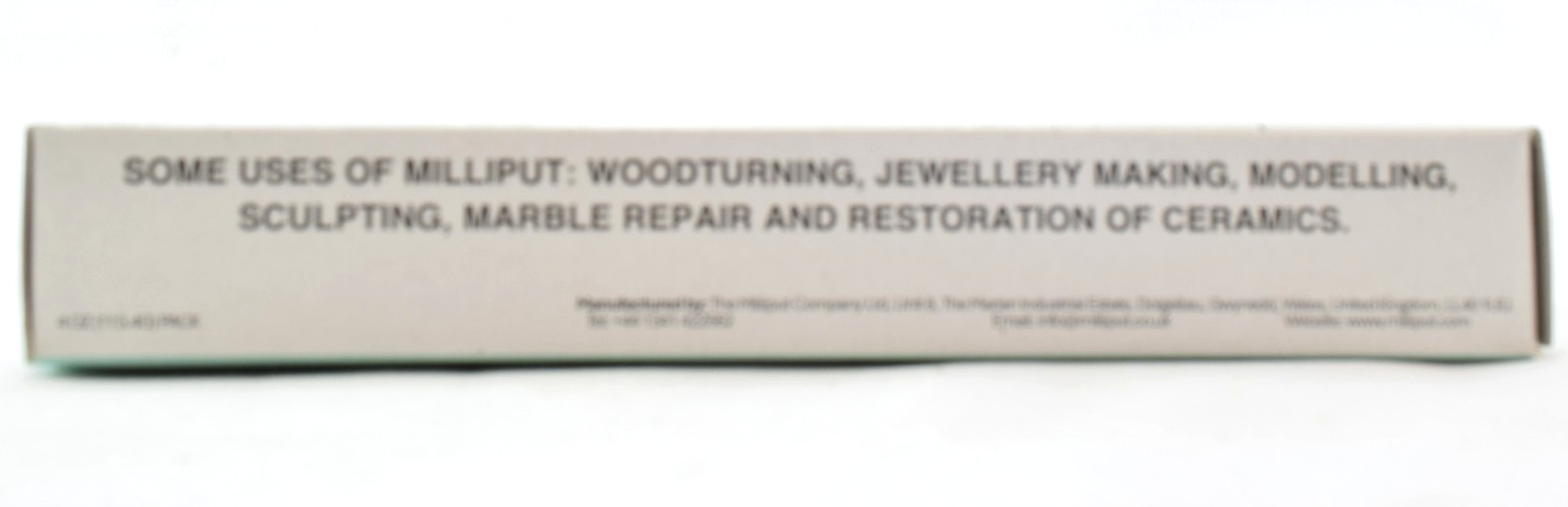 Milliput Turquoise Blue 4oz/113g 2 Part Modeling Sculpting Epoxy Putty Bar
