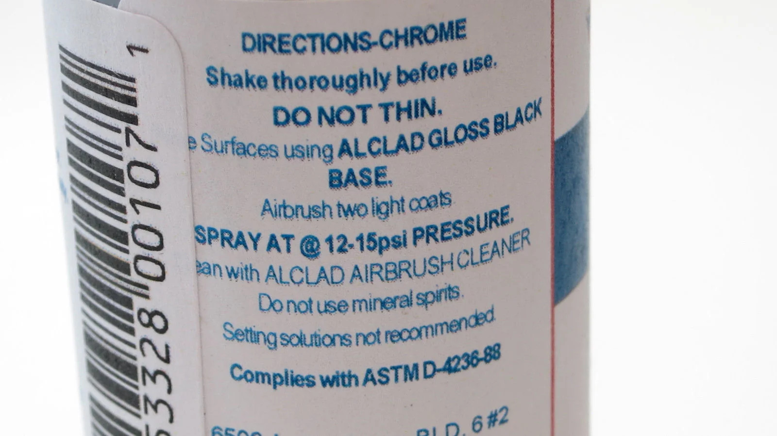 Alclad ALC107 Chrome (for Plastic Kits) 1oz