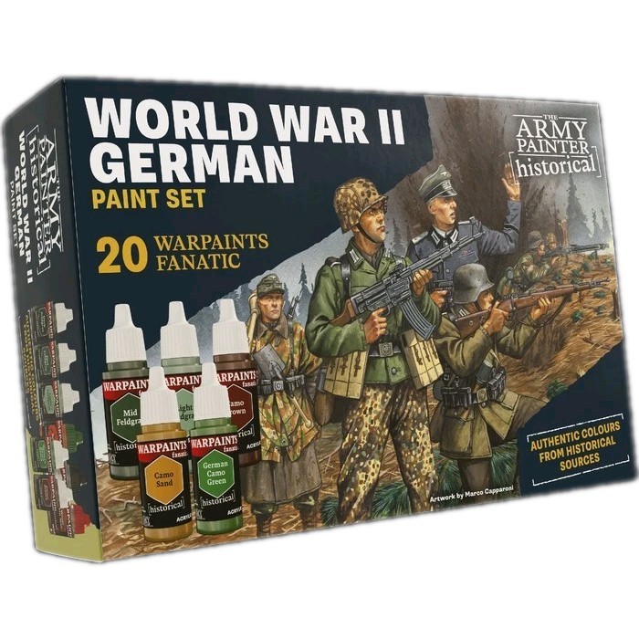 Warpaints Fanatic: Historical – WWII German Paint Set by The Army Painter