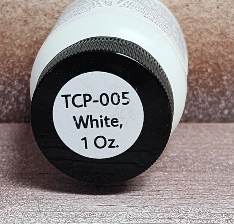 Tru Color Paint TCP-5 WHITE 1 oz bottle Model Railroad Armor Planes Cars Boats