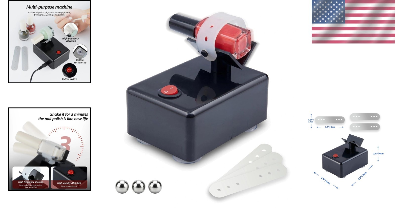 Electric Paint Shaker for Model Hobby Kits & Miniatures – Professional Vortex…