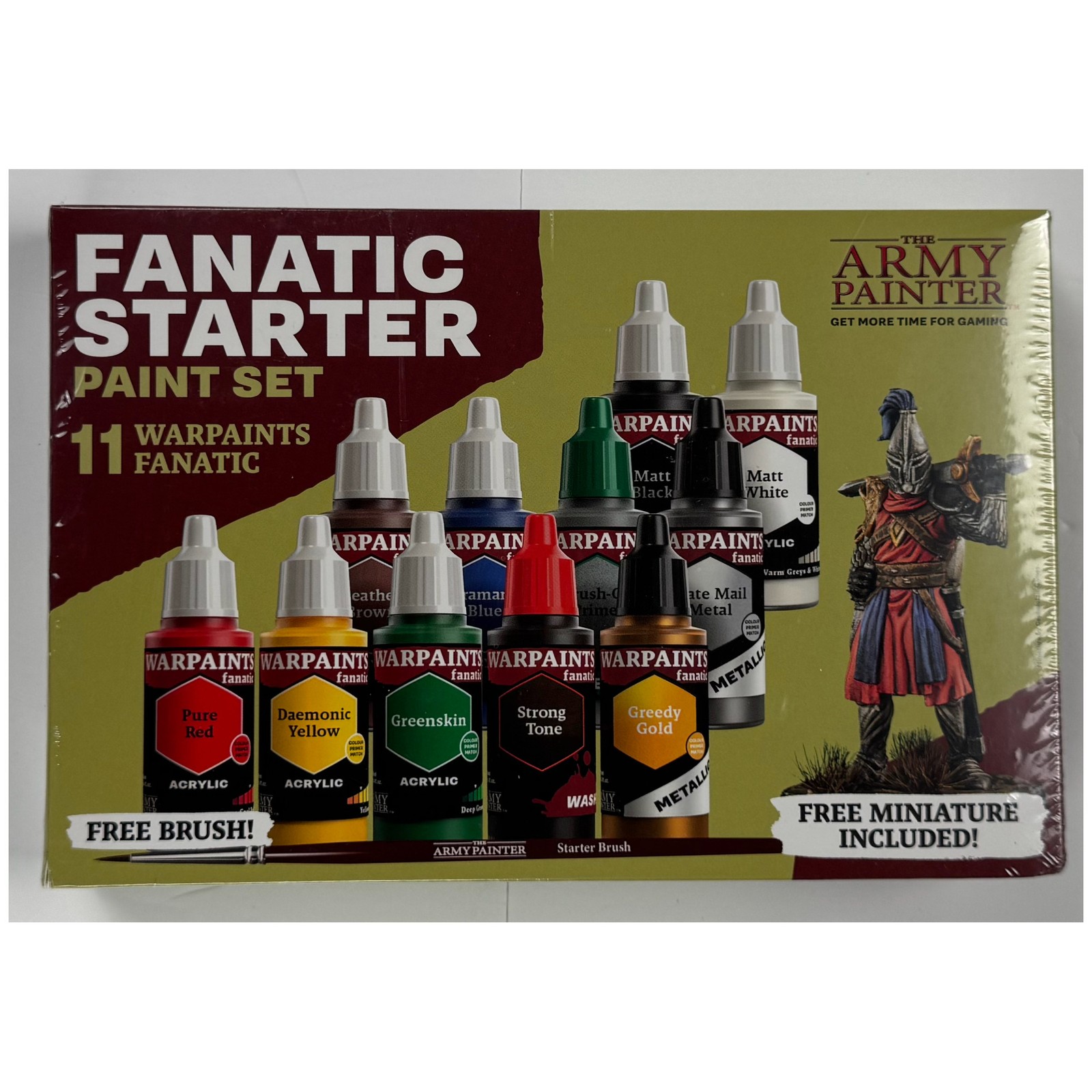 The Army Painter Warpaint Fanatic: Starter Set – New