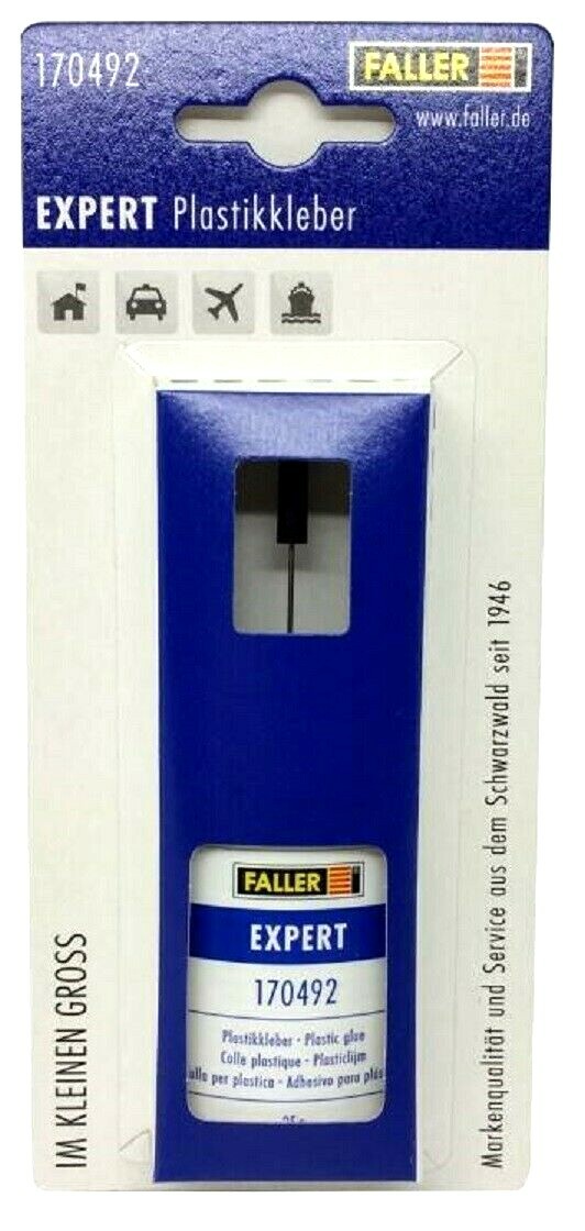 Faller Gmbh 170492 Expert Liquid Plastic Cement .9oz 25g Bottle