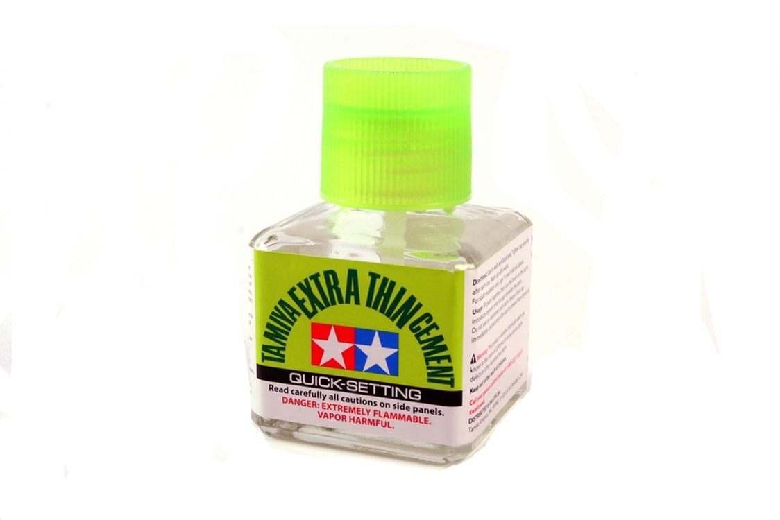Tamiya Quick-Setting Extra Thin Plastic Model Cement TAM87182