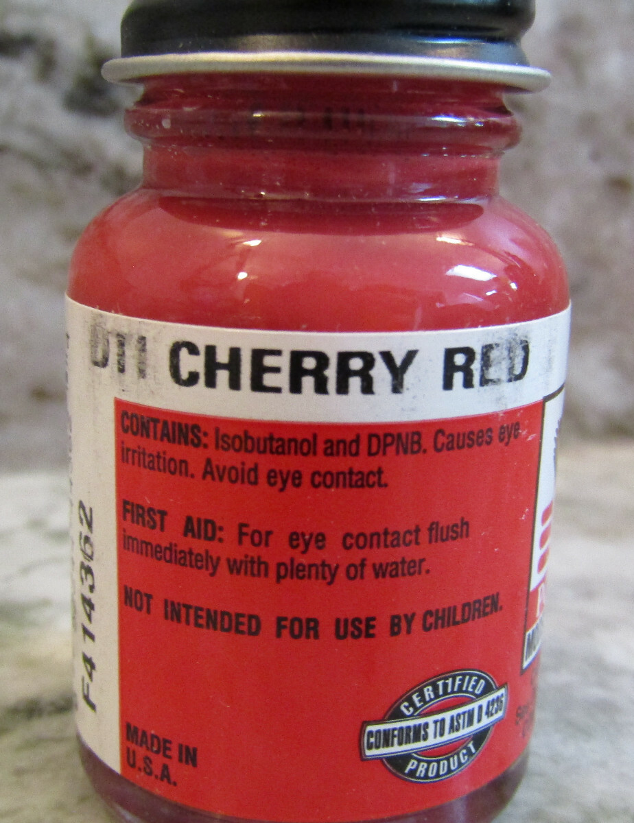 FLOQUIL POLLY SCALE RAILROAD MODEL PAINT 1oz 1 oz – DTI CHERRY RED