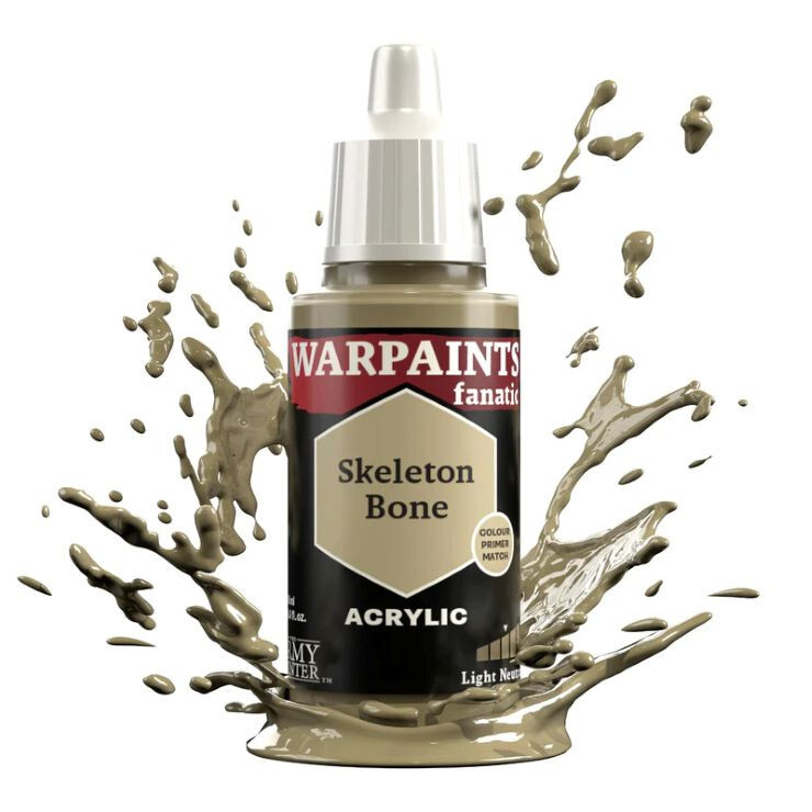 Warpaints Fanatic: Skeleton Bone Acrylic 18ml Bottle Army Painter