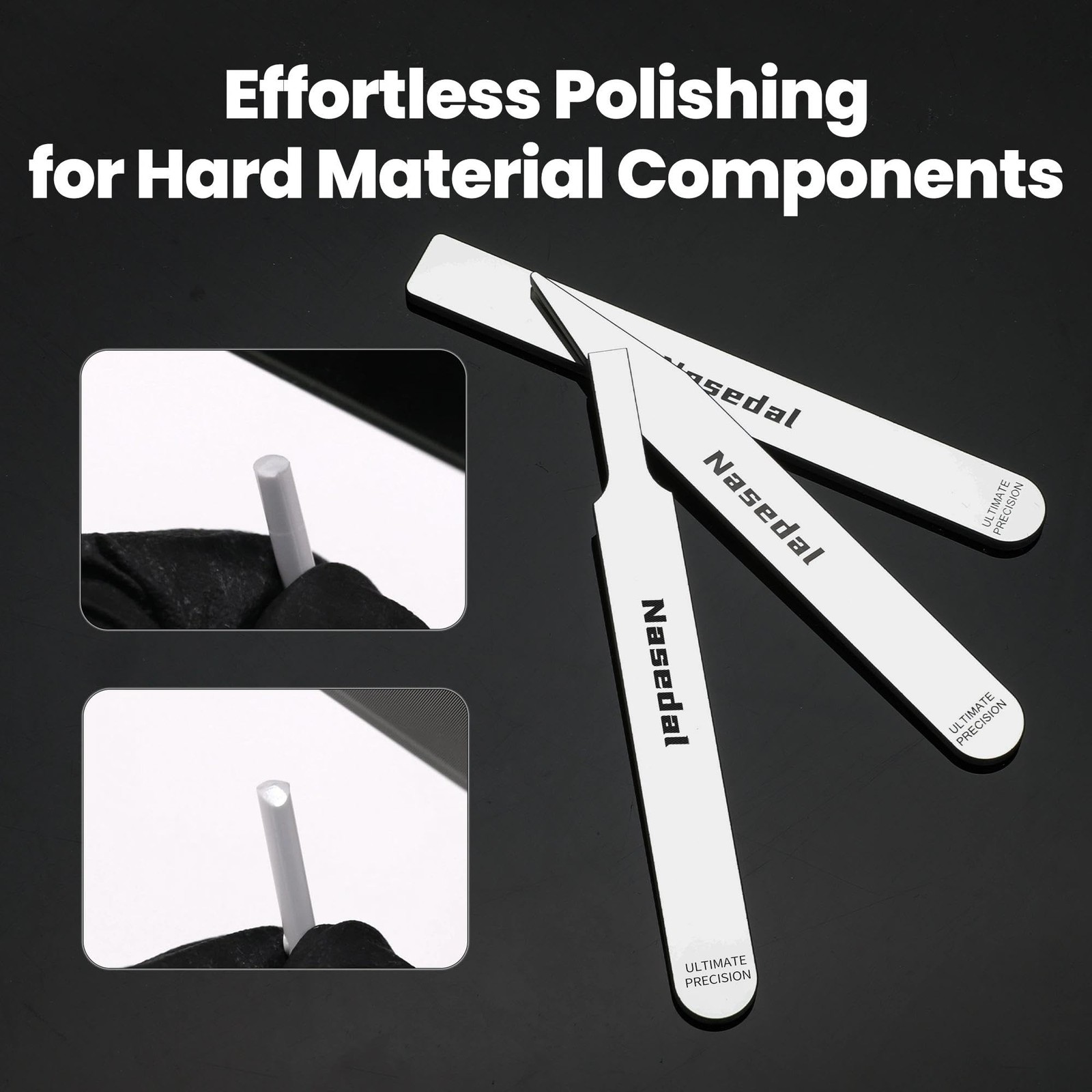 4pcs Hobby Model Glass File Kit for Gunpla, Scale Model 3D Print Polishing To…