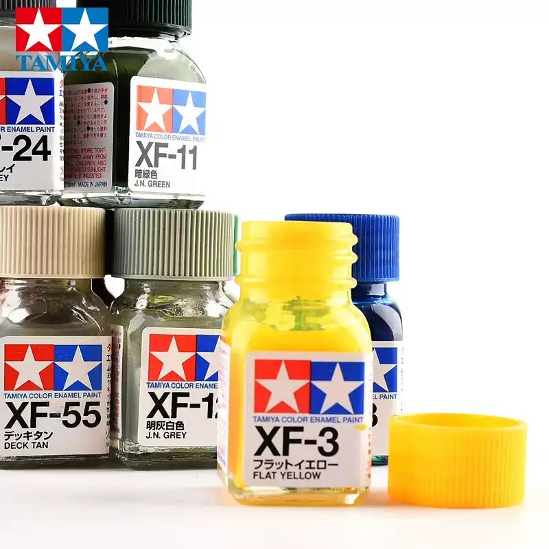 Tamiya XF1-XF28 10ml Enamel Paint Flat/Matte Colors for Model Painting Hobby DIY