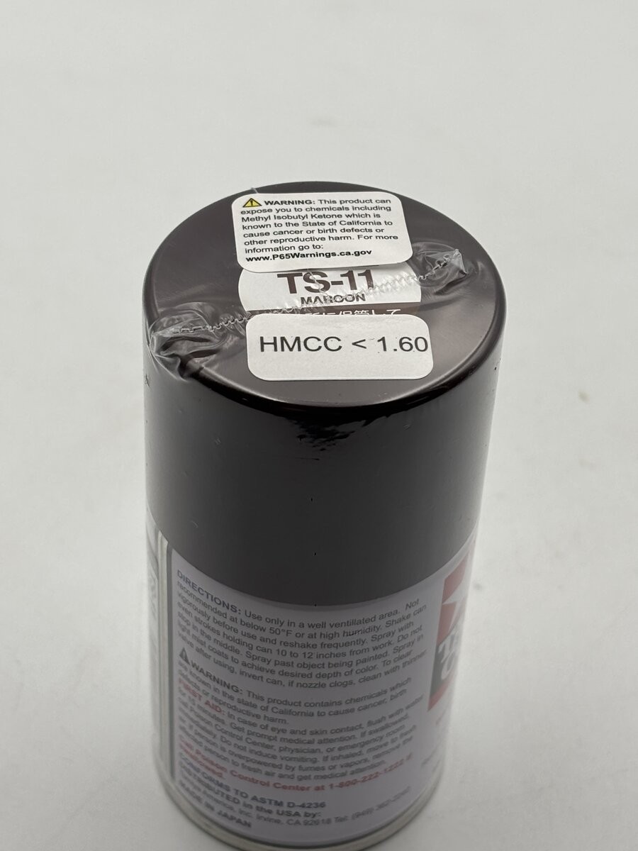 Tamiya 85011 TS-11 Maroon 100 ml Spray Paint Can
