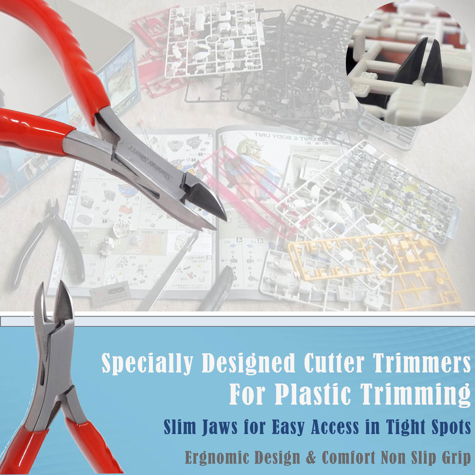 Gundam Model Tool Kit Gunpla Tool Set Modeler Car Model Basic Craft Hobby Tools
